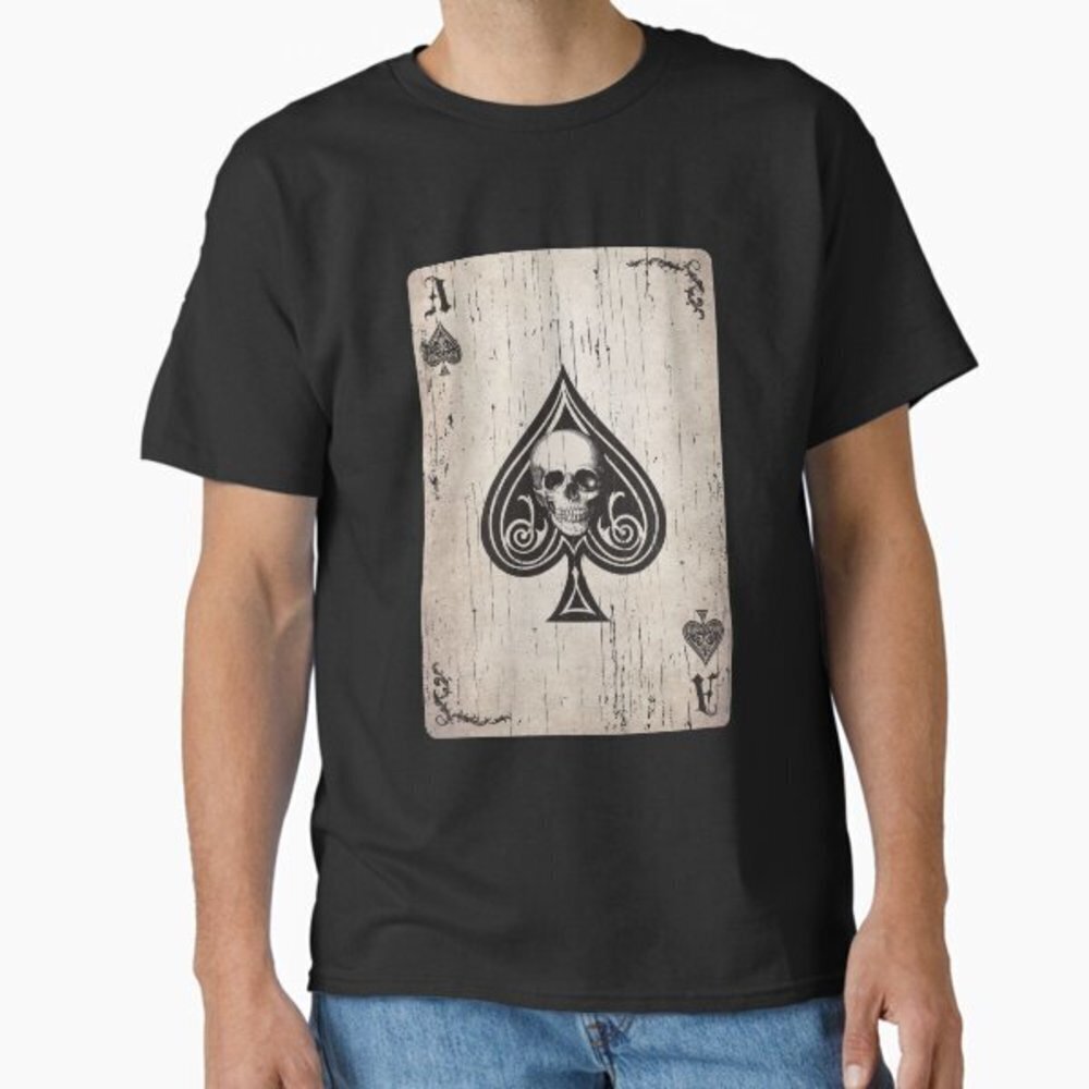 Ace Of Spades Death Card Classic T-Shirt